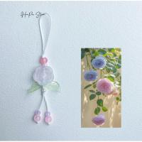 ราคา พวงกุญแจห้อยโทรศัพท์กุหลาบ | แฮนด์เมด (42567193847)