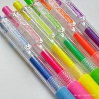ราคา Hobby Fresh Highlighter Press Gel Pen ins Handbook Notes Quick-Drying Dark Color Gel Pen (42220374494)