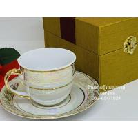 ราคา ถูกมาก ชุดของขวัญ แก้ว ชา กาแฟ มุก เบญจรงค์ กล่องผ้าไหม เนื้อ เซรามิก ขอบทอง ของฝาก ของรับไหว้ เกษียณ ที่ระลึกต่างชาติ (3953237057)