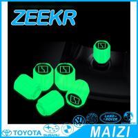 ราคา [พร้อม] ฝาครอบวาล์วเรืองแสงโลโก้ ZEEKR X ฝาครอบวาล์วยางรถยนต์ ZEEKR 009 CE1P (29085229932)