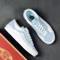 ราคา Van Style 36 Mint Blue White Low-Top Sports Casual Shoes Unisex (43668793269)
