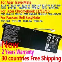 ราคา AC14B3K AC14B8K สำหรับ Acer Chromebook 11/13/15 CB3-111/531/571 CB5-311/311P C670 C910เกตเวย์ NE511/NE512แบตเตอรี่แล็ปท็ (27057721179)