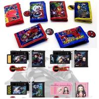 ราคา กระเป๋าสตางค์เด็ก สายโซ่ แบบ 3 พับ ลายการ์ตูน (9105361129)