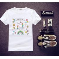 ราคา เสื้อยืดสกรีนลาย Unicorn ใส่สบายๆ ไม่ยืด ไม่ย้วย (9955722670)
