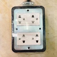 ราคา บล็อกยาง 4x4 พร้อมปลั๊กกราวด์คู่ ยี่ห้อ VENA (19903820389)