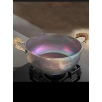 ราคา Zhangqiu Titanium Pan Pure Titanium Handmade กระทะคู่หู Stew PAN หม้อซุปกระทะกระทะไม่เคลือบ (43021295936)