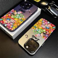 ราคา สําหรับ เคสไอโฟน11 ดอกไม้สีรุ้ง เคสโทรศัพท์ For IPhone 11 13 12 14 15 16 Pro Max 8 7Plus X XR XS Max SE เคส เคสไอโฟนสวยๆ (26970657161)