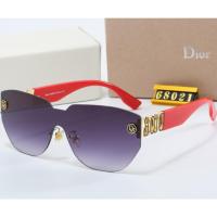 ราคา DIOR DIOR Letter Logo Logo Irregular Shape แว่นกันแดดผู้หญิง สีดํา sk (43974283840)