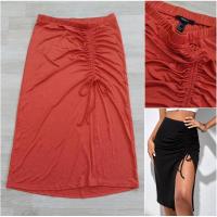 ราคา Forever 21 กระโปรงยาว ผ้านุ่มยืด (22637680382)