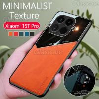 ราคา ปลอกสําหรับ Xiaomi 15 T Pro 15T 15TPro 15Pro 15Ultra T15 Xiaomi15T Pro Xiaomi15TPro 2025 แฟชั่นหนังเนื้อเคสโทรศัพท์ซิลิโคนกันกระแทกป้องกันกันชนกลับปกอ่อน (42824506676)