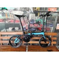 ราคา Dahon K3 สีฟ้าทูโทน แต่งแล้ว (29537786606)