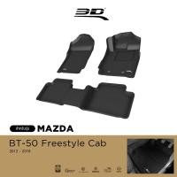 ราคา พร้อมส่งทันทีภายใน 2-3 3D Mats พรมปูพื้นรถยนต์ MAZDA BT50 CAB 2012-2018 (24442509551)