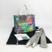 ราคา กระเป๋าถือ /สะพายได้ (Like New!) Givenchy Printed Denim Mini Tote Bag ไม่ซ้ำใคร ถือเด่นมาก โลโก้สวย (27676969089)