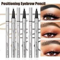 ราคา [Hot]Branch Positioning Eyebrow Tattoo Pencil - กันน้ํา ติดทนนาน - Liquid Eye Brow Tint Pen - Positioning Eyebrow Pencil - Eye Make up Cosmetic - Microblad Eyebrow Pen (27819913769)