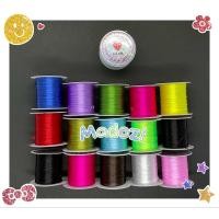 ราคา ไหมยืด ม้วนเล็ก สำหรับร้อยลูกปัด หรือหินมงคล (21729287913)