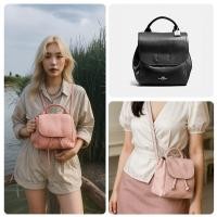 ราคา *ส่งด่วน* COACH แท้ มือหนึ่ง ตำหนิเบา DERBY BACKPACK F59819 #เป้สะพายหลัง #กระเป๋าสะพาย #Crossbody (8837401150)