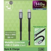 ราคา Capdase Metaali Sync & Charge CCPD140W (140W max.) Cable 1.5M (19658561975)