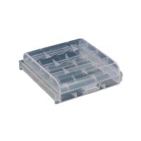 ราคา กล่องใส่ถ่านAA/AAA 4ช่อง พลาสติกอย่างดี(ออกใบกำกับภาษีได้) (24051736374)