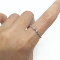 ราคา แหวนเพชรแท้ มินิมอล พิงค์โกลด์ 9 เค พร้อมส่ง มีใบรับประกัน (20436022343)