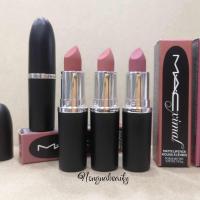 ราคา สูตรใหม่! MAC Macximal Matte Lipstick 3.5g. ลิปสติกเนื้อซิลค์กี้แมตต์ Nongnabeauty (26507087770)