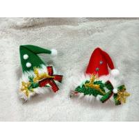 ราคา กิ๊บหมวกซานต้าใบใหญ่ 9cm. (6767820835)