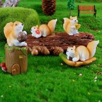 ราคา 682. ตุ๊กตาจิ๋ว กระรอกน้อย ตกแต่งสวนถาด แต่งสวนจิ๋ว *ราคาต่อชิ้น (25493004410)