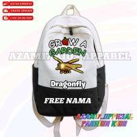 ราคา Roblox Grow Garden Dragonfly Character Childrens School Backpack ชื่อฟรี / Grow Garden Dragonfly Character Childrens Backpack (27991910682)