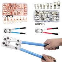 ราคา คีมย้ำหางปลาเปลือย หัวหกเหลี่ยม HX-50B 6-50 ตร.มม. (15873600945)