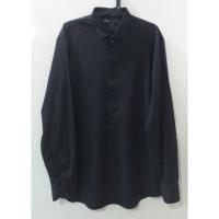 ราคา ZARA Size XL (slim fit) เสื้อเชิ้ตแขนยาวผู้ชายมือสอง สีดำ สภาพดี มือสอง (19394648292)