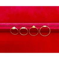 ราคา แหวนทองคำนน.0.6กรัมเล็กแต่เก๋ใส่แล้วดูแพง#แหวนทอง0.6กรัมน้ำหนักเบาแต่คุณค่าหนักมาก (28041401691)