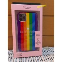 ราคา kate spade สายรุ้ง เคสใส่โทรศัพท์ iPhone 11 PRO MAX ลายรุ้ง ของแท้ % (9270855818)