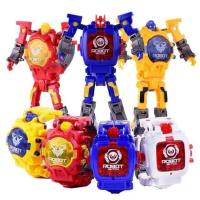 ราคา Robot Watch นาฬิกาหุ่นยนต์แปลงร่าง มี 4 สี แดง น้ำเงิน เหลือง ขาว (757888372)