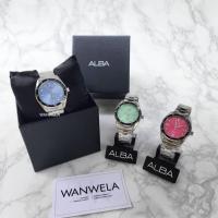 ราคา นาฬิกาสายหนัง ของแท้ นาฬิกาข้อมือ ผู้หญิง ALBA Boyish Lollipop Quartz 36มม. (25414961886)