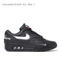 ราคา ♞Nike Air Max 1 87 SP x Supreme "Black/White" (S/S 2025) (ใหม่เอี่ยม) AGD (41153729517)