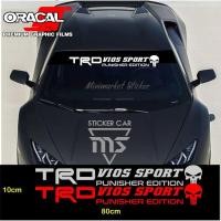 ราคา สติ๊กเกอร์ Vios สติ๊กเกอร์ vios toyota trd สติ๊กเกอร์ติดรถ vios sport กระจกเรียบหรู (28432190885)