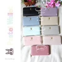 ราคา ✨ Pastel Wallet กระเป๋าสตางค์ใบยาวซิปรอบ สีพาสเทล (190023659)