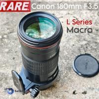 ราคา เลนส์มาโคร Canon EF 180mm f3.5 L Macro USM Mount EF Eos Rare (40623614221)