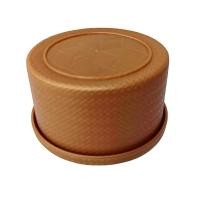 ราคา ฝาพลาสติก ครอบลูกเต๋า สีน้ำตาล ฝากระติ๊บ ใช้ครอบถ้วยลูกเต๋า (23652623855)