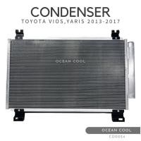ราคา แผงแอร์ โตโยต้า วีออส , ยาริส ปี 2013 - 2017 CD0024 CONDENSER Toyota Yaris Vios 2013 - 2017 รังผึ้งแอร์ แผงรังผึ้ง แผงค (28703947550)