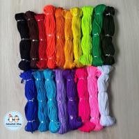 ราคา เชือกร่มใหญ่ สายร่ม เชือกถักกระเป๋า ถักกำไล ขนาด 3 มิล (23055918933)