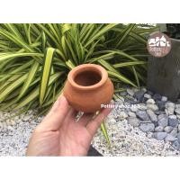 ราคา โอ่งจิ๋วดินเผา จัดสวน ของสะสม ตกแต่ง ถ้วยดินเผา (27154741779)