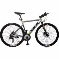 ราคา winn crossway จักรยานไฮบริด เฟรมอลูมิเนียม 700Cไซส์ 46(สีบรอนซ์) (297127012)
