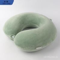 ราคา Noon ฟื้นตัวช้าที่ถอดออกได้ล้างทําความสะอาดได้ Zhao Zhi แบบพกพานั่ง U หมอนป้องกันคอเมมโมรี่โฟม U-Shaped หมอนรองคอผู้ใหญ่ Wu เครื่องบิน FYVR (43614201485)