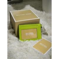 ราคา [ของแท้] Michael Kors Jet Set Charm green Leather Card Holder (25820021069)