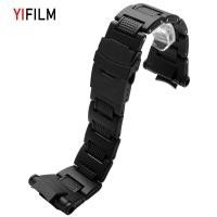 ราคา สายนาฬิกาข้อมือสแตนเลสสําหรับ Casio Gw - A1100Fc Gw - A1000 16 มม . (8348873872)