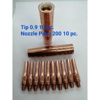 ราคา Contact Tip pana 0.9 mm. หัวเชื่อม Co2/MIG พานา พร้อม Nozzle pana200 และ ปลอกหัวเชื่อม ซีโอทู ใช้กับสายเชื่อมไฟฟ้า (5545660360)