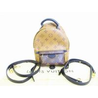 ราคา Authentic LOUIS VUITTON Monogram Reverse Canvas Backpack Palm Springs Mini #7778 (27355812724)