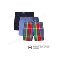 ราคา POLO RALPH LAUREN รุ่น CLASSIC COTTON BOXER 3-PACK CODE: 714910655001 กางเกงชั้นในผู้ชาย กางเกงบ๊อกเซอร์ กางเกงผู้ชาย (27818041290)