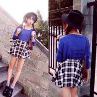 ราคา ชุดผู้ใหญ่ SET 2 ชิ้น เสื้อ + กระโปรง (11849846790)