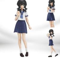 ราคา [พร้อมส่ง] Figma งานแท้ Original ฟิกม่า Black Rock Shooter แบล็ค ร็อค ชูตเตอร์ Takanashi Yomi ทาคานาชิ โยมิ ชุดนักเรียน (25137564552)